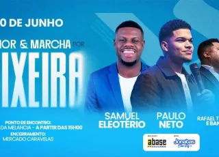 Clamor & Marcha: Evento de oração reunirá população cristã em caminhada por Teixeira de Freitas
