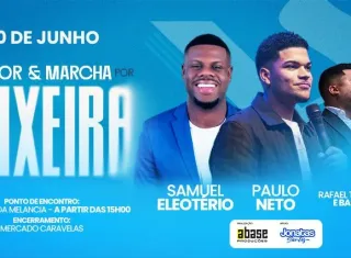 Clamor & Marcha: Evento de oração reunirá população cristã em caminhada por Teixeira de Freitas