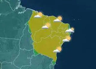 Clima Tempo - Alerta de temporais para o nordeste e Tocantins