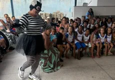 CMEI Estrela da Manhã recebe ação do Programa Saúde na Escola contra o Aedes aegypti em Teixeira de Freitas