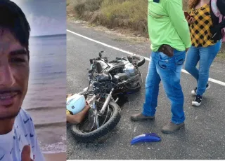 Colisão entre duas motos na BA-284 deixa um morto e um gravemente ferido em Jucuruçu