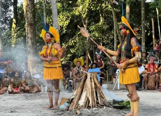 Com apoio da Suzano, indígenas do território Tupinikim e Guarani do Espírito Santo participam de intercâmbio cultural na Bahia