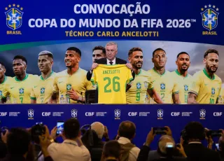 Com Neymar entre os convocados, Carlo Ancelotti anuncia lista da Seleção Brasileira para a Copa do Mundo de 2026 em evento grandioso no Rio de Janeiro.