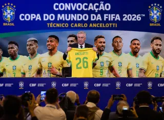 Com Neymar entre os convocados, Carlo Ancelotti anuncia lista da Seleção Brasileira para a Copa do Mundo de 2026 em evento grandioso no Rio de Janeiro.