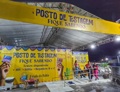 Com recorde de atendimentos, posto da Sesab no Pedrão de Eunápolis reforça prevenção às ISTs