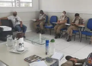 Comandante da 43ª CIPM realiza reunião para construção do Plano de Comando da Unidade para o ano de 2021