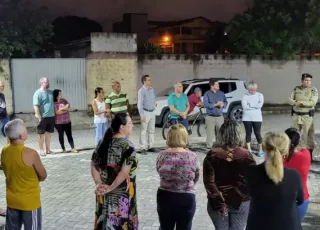 Comandante da 87ª CIPM, a convite dos moradores, faz reunião sobre videomonitoramento do Jardim Caraípe