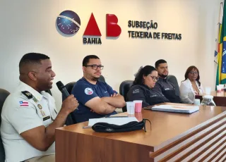 Comandante da 87ª CIPM destaca importância da inteligência policial e das escolhas individuais em debate da OAB sobre encarceramento racial