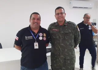 Comandante da CIPPA/PS participa de reunião na sede do CICOM/Costa do Descobrimento.
