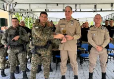 Comandante da CPR/ES se reúne com a tropa da CIPPA  em Porto Seguro  