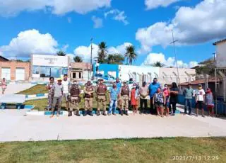 Comando da 43ª CIPM de Itamaraju busca melhorar os serviços prestados a moradores dos distritos