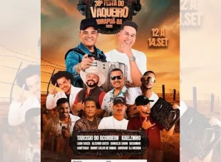 Começa hoje a 38ª Festa do Vaqueiro de Ibirapuã