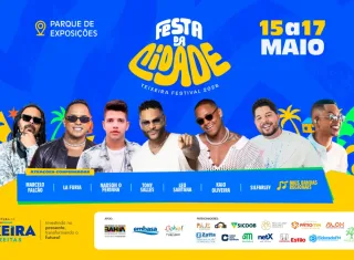 COMEÇA HOJE! Teixeira Festival 2026 promete agitar a cidade com três dias de música, cultura e muita festa