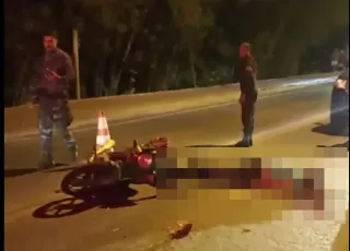 Comerciante morre em acidente de moto na orla de Porto Seguro