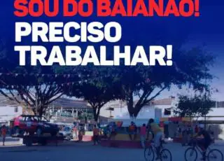 Comerciantes do Baianão em Porto Seguro criam movimento pela reabertura do comércio local