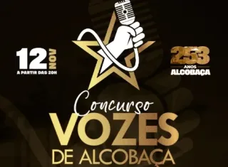 Concurso “Vozes de Alcobaça” promete emocionar nas comemorações dos 253 anos do município 