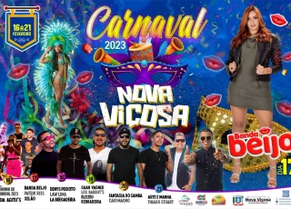 Confira a programação do Carnaval de Nova Viçosa