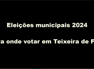 Confira os locais de votação em Teixeira de Freitas para as próximas eleições