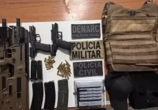 Confronto com policiais termina com três suspeitos mortos e apreensão de fuzis em Porto Seguro