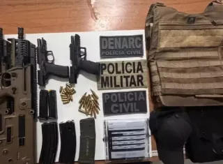 Confronto com policiais termina com três suspeitos mortos e apreensão de fuzis em Porto Seguro