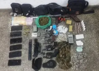 Confronto entre PM e grupo armado termina com seis mortos e apreensão de armas e drogas no sul da Bahia