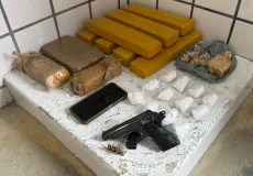 Confronto na zona rural de Nova Viçosa termina com suspeito morto e grande apreensão de drogas