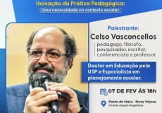 Congresso de professores da rede municipal de Nova Viçosa: Inovação da prática pedagógica