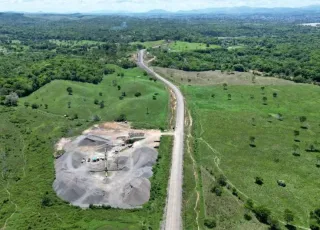 Construção da BA-649, entre Itabuna e Ilhéus, segue avançando com 60% das obras já concluídas