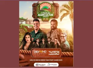 Contagem regressiva: Argolo se prepara para a 1ª Festa do Agricultor com programação de peso
