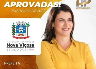 Contas  de 2021 da Prefeitura de Nova Viçosa, sob gestão da Prefeita Luciana Machado são aprovadas 