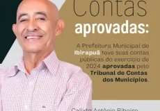 Contas do ex prefeito Calixto  referentes a 2024 são aprovadas pelo TCM-BA e reforçam gestão responsável