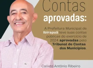 Contas do ex prefeito Calixto  referentes a 2024 são aprovadas pelo TCM-BA e reforçam gestão responsável