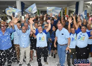 Convenção reúne lideranças e multidão apoia a reeleição do prefeito Tonzinho de Lajedão