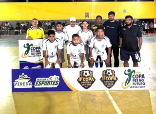 Copa Pés no Futuro e início da Copa Comércio Sub-17 agitam o final de semana em Vereda  