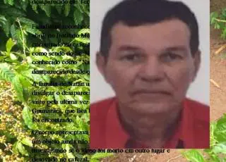 Corpo encontrado no cafezal é de idoso que estava desaparecido em Teixeira de Freitas