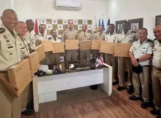 CPR-ES entrega antenas Starlink às unidades operacionais do Extremo Sul