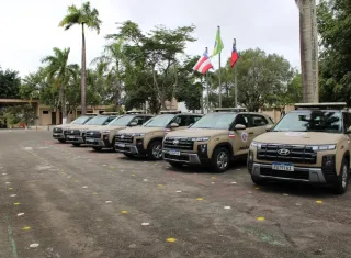 CPR-ES recebe seis novas viaturas para reforçar policiamento nos municípios da região