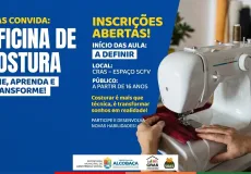 CRAS de Alcobaça abre inscrições para Oficina de Costura