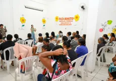 CRAS Liberdade promove atividade de conscientização sobre proteção de crianças e adolescentes 