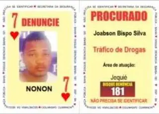 Criminoso do Baralho do Crime é preso em Osasco