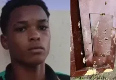 Criminosos atiram várias  vezes contra caixão de adolescente ligado ao CV dentro de  cemitério, na Bahia