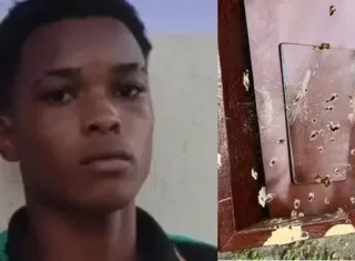 Criminosos atiram várias  vezes contra caixão de adolescente ligado ao CV dentro de  cemitério, na Bahia