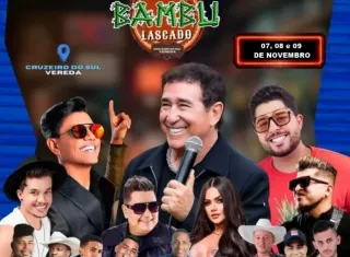 Cruzeiro do Sul se prepara para a 9ª Festa do Bambu Lascado com grandes shows e três dias de alegria