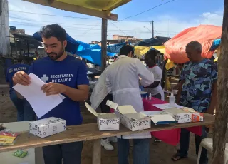 CTA itinerante realiza testes rápidos na Feira de Verdura em Mucuri