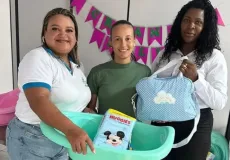 Cuidado e acolhimento: Gestantes recebem kits maternidade em ação da Assistência Social de Ibirapuã