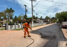 Cumuruxatiba começa a receber asfaltamento em obra que promete transformar a mobilidade