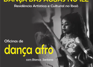 Dança das águas no Ilê: artista de Caravelas inicia residência artística e cultural em Campinas/SP