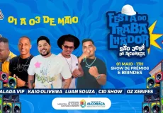 De 1º a 3 de maio: São José de Alcobaça recebe grande festa do trabalhador