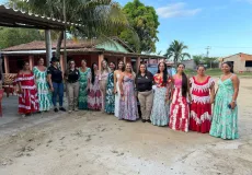 DEAM DE PORTO SEGURO REALIZA PALESTRA NA COMUNIDADE CIGANA