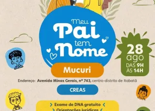 Defensoria Pública da Bahia e Prefeitura de Mucuri realizam mutirão “Meu Pai Tem Nome” em Itabatã.
